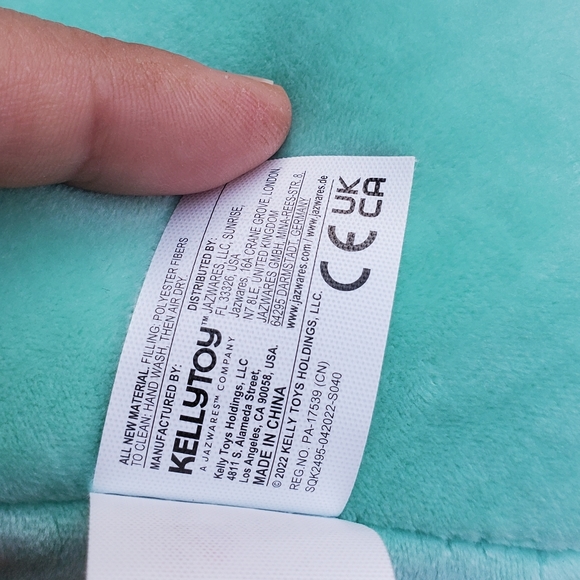 Squishmallows SquishDoos Tyrus 12" Stuffed Animal Fuzzy Rainbow Plush Ke… - Picture 6 of 7